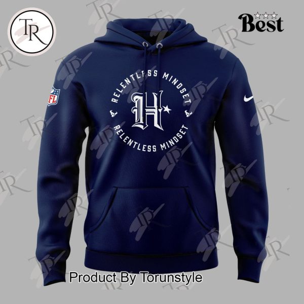 Houston Texans Relentless Mindset Hoodie – Navy