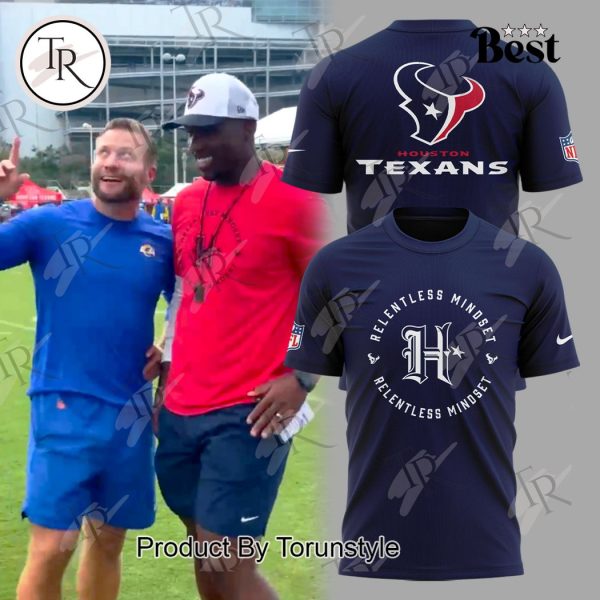 Houston Texans Relentless Mindset Hoodie – Navy