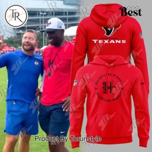 Houston Texans Relentless Mindset Hoodie – Red