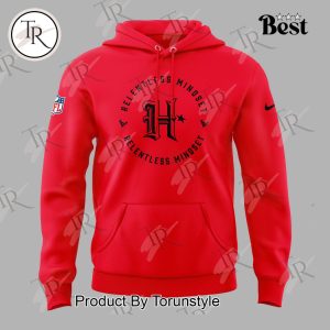 Houston Texans Relentless Mindset Hoodie – Red