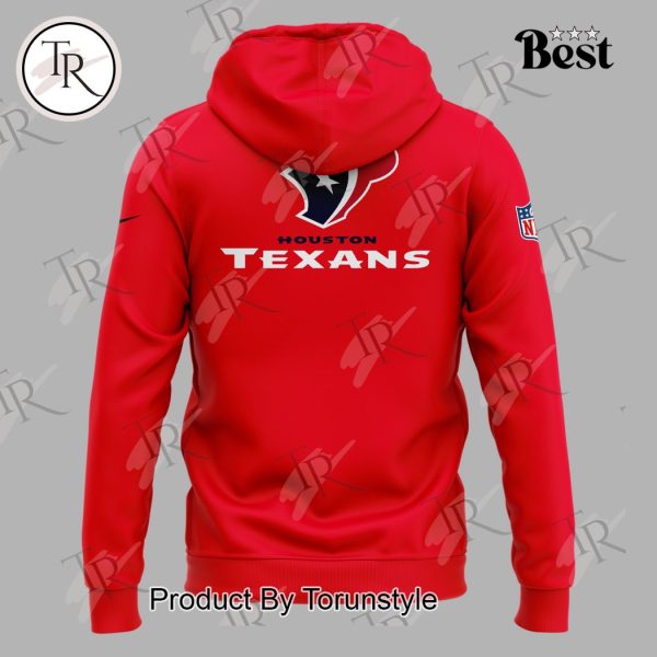 Houston Texans Relentless Mindset Hoodie – Red