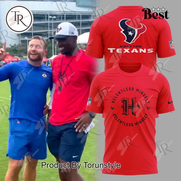 Houston Texans Relentless Mindset Hoodie – Red