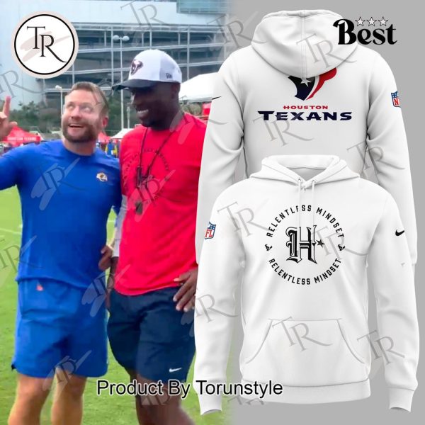 Houston Texans Relentless Mindset Hoodie – White