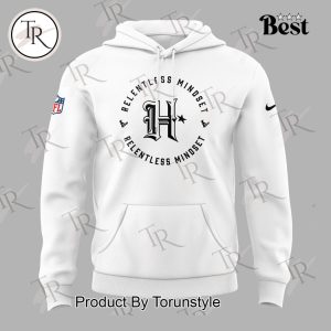 Houston Texans Relentless Mindset Hoodie – White