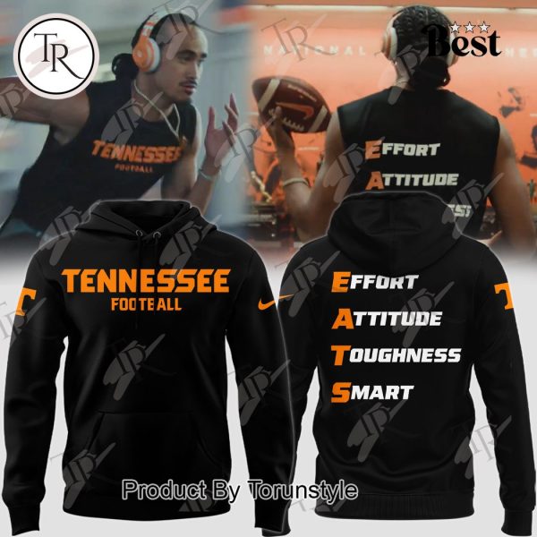 Tennessee Football Effort Attitude Toughness Smart Hoodie, Longpants, Cap