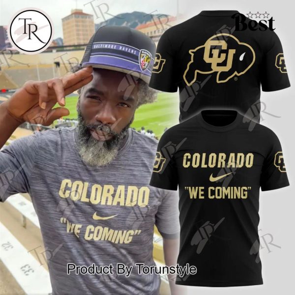 Colorado Buffaloes We Coming Hoodie – Black