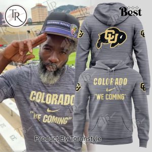 Colorado Buffaloes We Coming Hoodie – Black