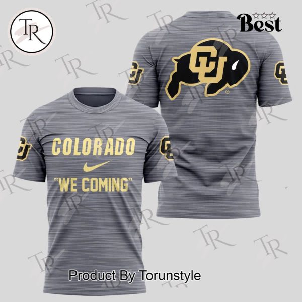 Colorado Buffaloes We Coming Hoodie – Grey