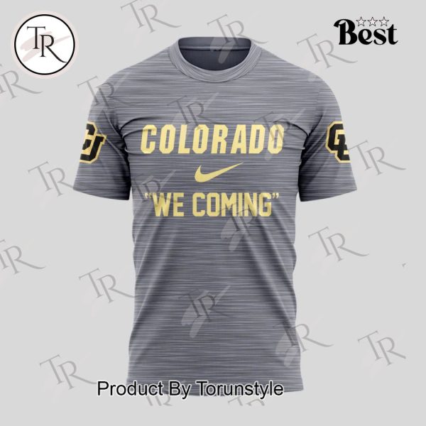 Colorado Buffaloes We Coming Hoodie – Grey