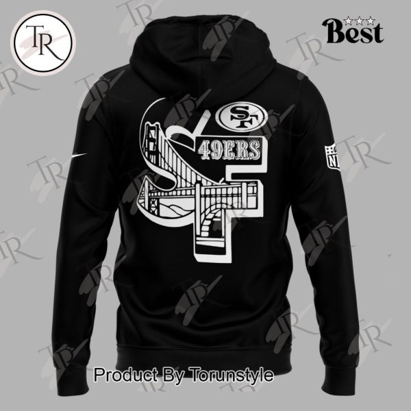 San Francisco 49ers No Gust No Glory Hoodie – Black