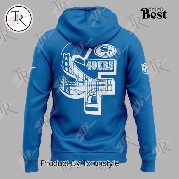 San Francisco 49ers No Gust No Glory Hoodie – Blue