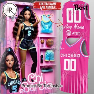 Chicago Sky Barbie Custom Basketball Jersey