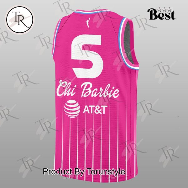 Chicago Sky Chi Barbie Basketball Jersey