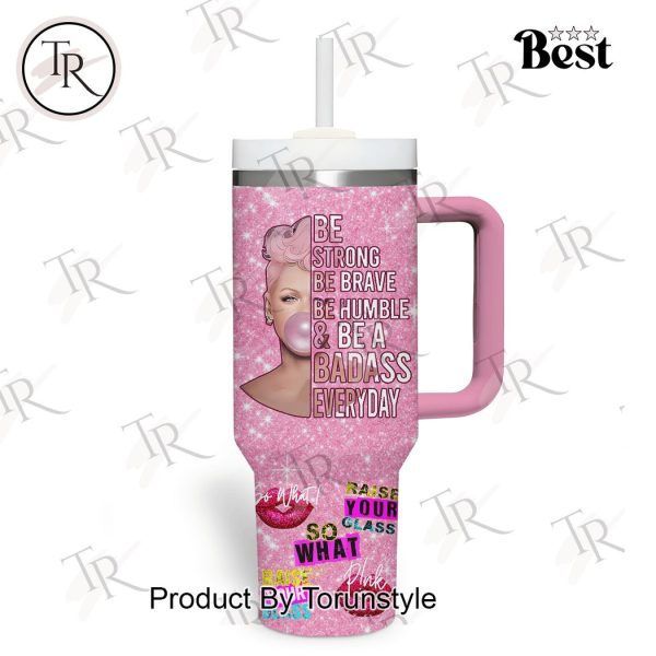 Pink Summer Carnival 40oz Tumbler