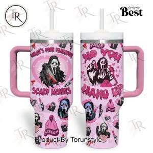 Scream What’s Your Favorite Scary Movies 40oz Tumbler