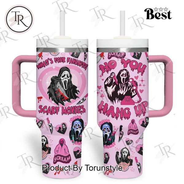 Scream What’s Your Favorite Scary Movies 40oz Tumbler