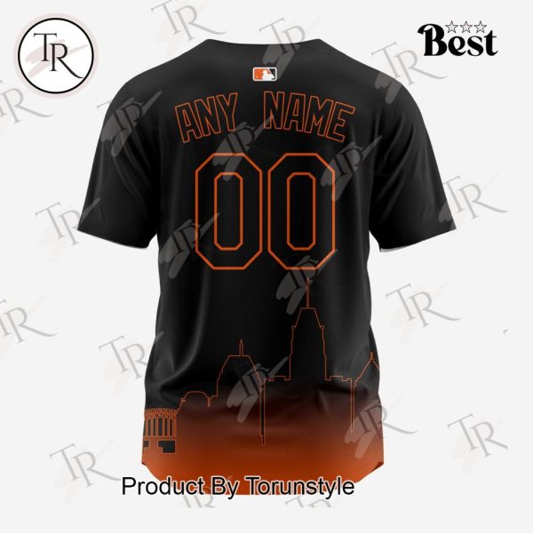 MLB Baltimore Orioles Special City Edition Concept Baseball Jersey