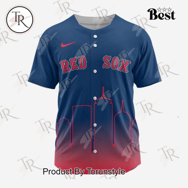 MLB Boston Red Sox Special City Edition Concept Baseball Jersey