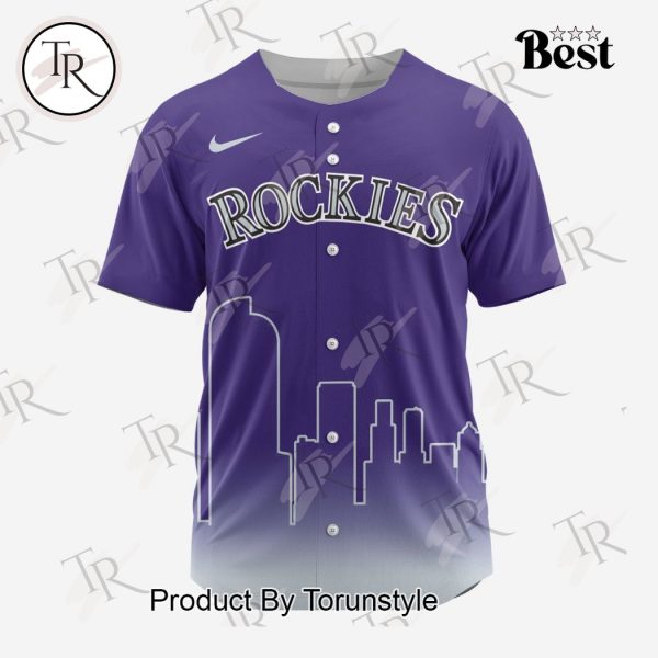 MLB Colorado Rockies Special City Edition Concept Baseball Jersey