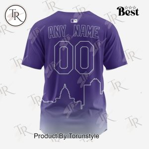 MLB Colorado Rockies Special City Edition Concept Baseball Jersey