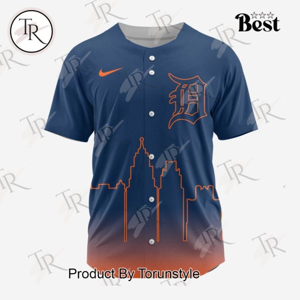 MLB Detroit Tigers Special City Edition Concept Baseball Jersey