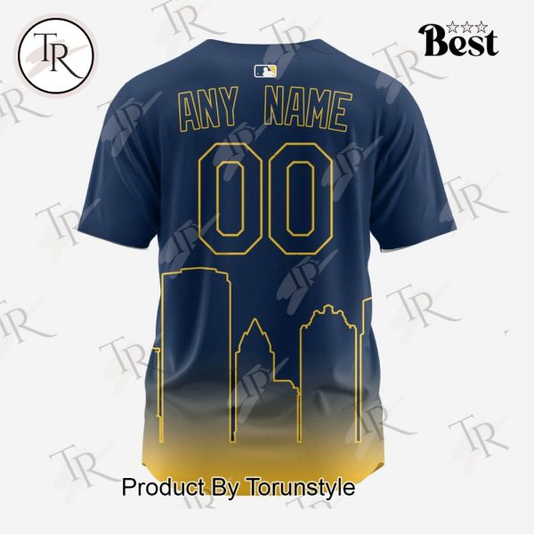 MLB Milwaukee Brewers Special City Edition Concept Baseball Jersey