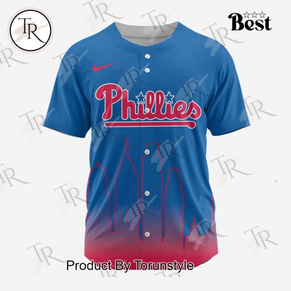 MLB Philadelphia Phillies Special City Edition Concept Baseball Jersey