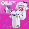 Los Angeles Dodgers Hello Kitty Night Baseball Jersey