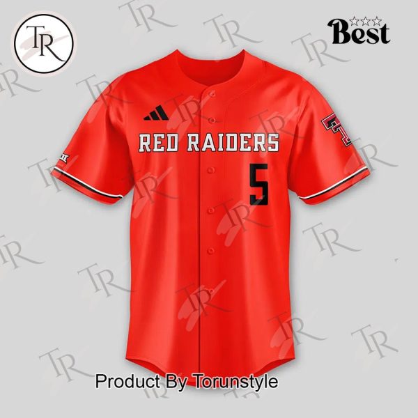 Patrick Mahomes Texas Tech Red Raiders Baseball Jersey