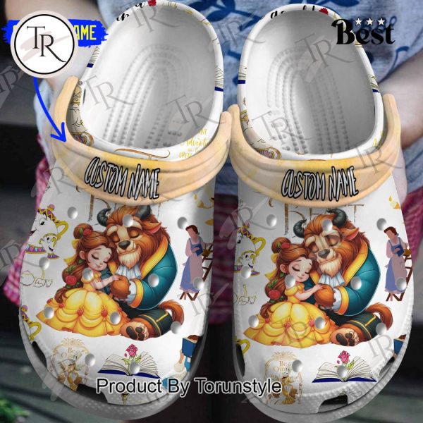 Beauty and The Beast Custom Name Crocs