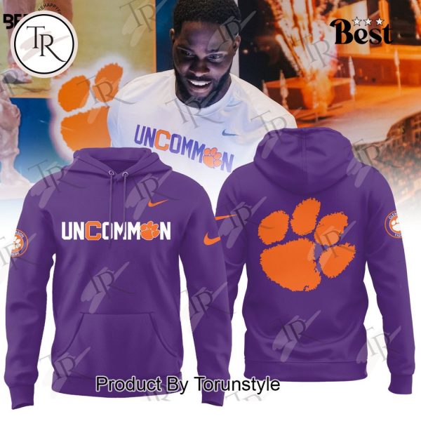 Clemson Tigers Uncommon Hoodie – Purple