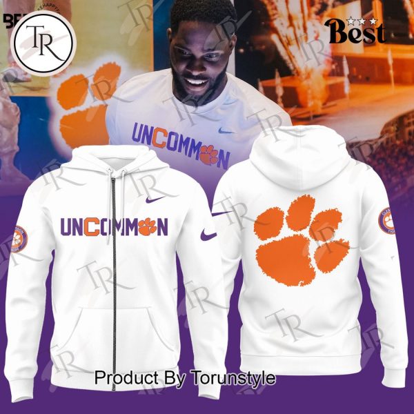 Clemson Tigers Uncommon Hoodie – White