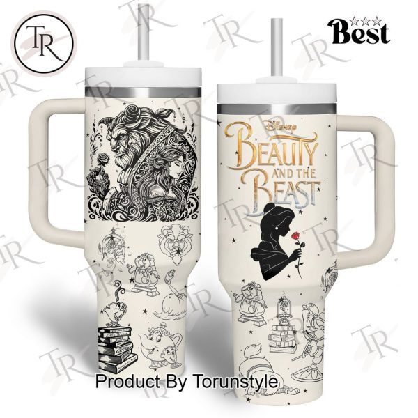 Disney Beauty And The Beast 40oz Tumbler