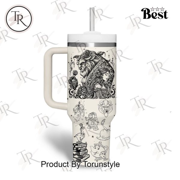 Disney Beauty And The Beast 40oz Tumbler