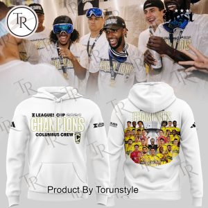 2024 Leagues Cup Champions Columbus Crew Hoodie – White