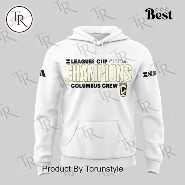 2024 Leagues Cup Champions Columbus Crew Hoodie – White