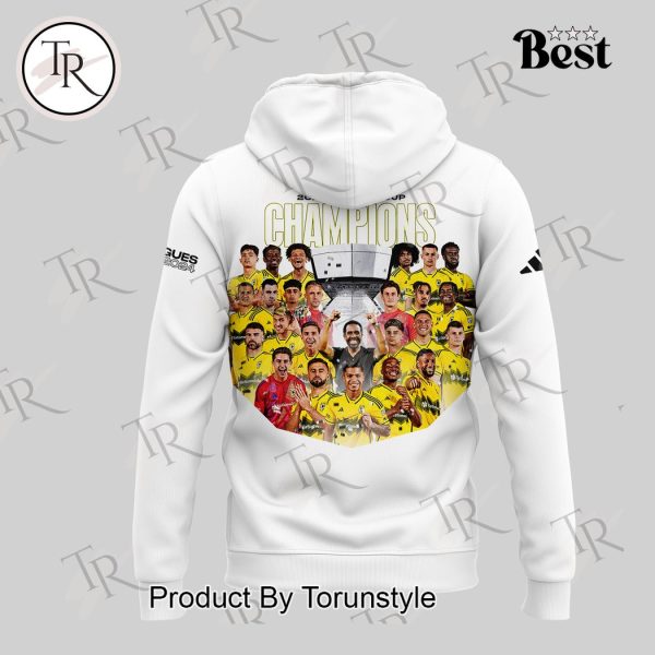 2024 Leagues Cup Champions Columbus Crew Hoodie – White