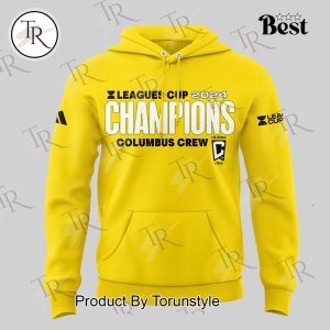 2024 Leagues Cup Champions Columbus Crew Hoodie – Yellow