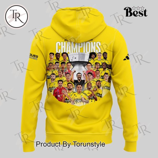 2024 Leagues Cup Champions Columbus Crew Hoodie – Yellow