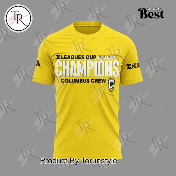 2024 Leagues Cup Champions Columbus Crew Hoodie – Yellow