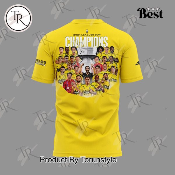 2024 Leagues Cup Champions Columbus Crew Hoodie – Yellow