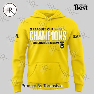 Columbus Crew Leagues Cup 2024 Champions Hoodie – Yellow