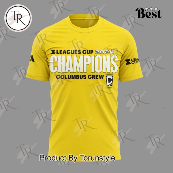 Columbus Crew Leagues Cup 2024 Champions Hoodie – Yellow