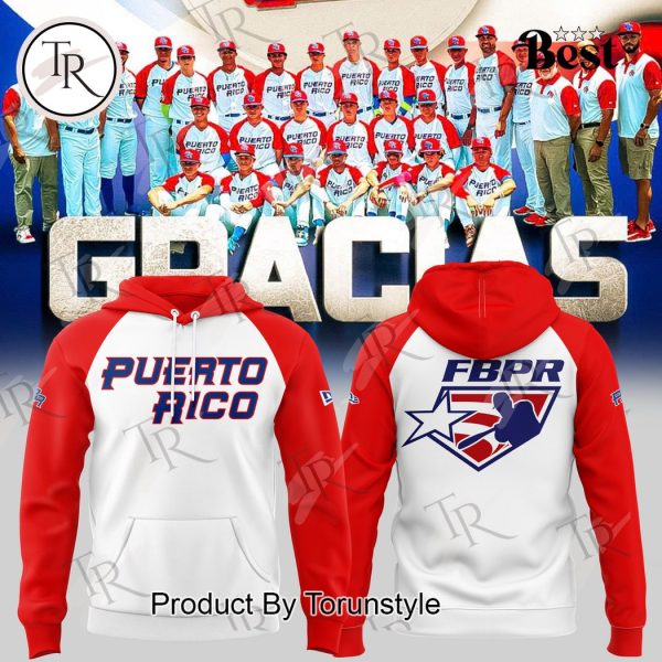 Puerto Rico 2024 WBSC U15 Baseball World Cup Hoodie