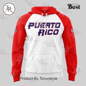 Puerto Rico 2024 WBSC U15 Baseball World Cup Hoodie