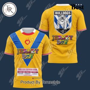 Canterbury Bankstown Bulldogs Jersey Day T-Shirt