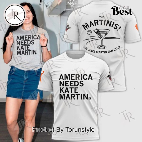 Las Vegas Aces America Needs Kate Martin, The Kate Martin Fan Club T-Shirt