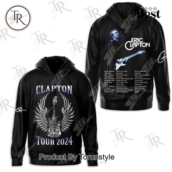 Eric Clapton Tour 2024 Hoodie