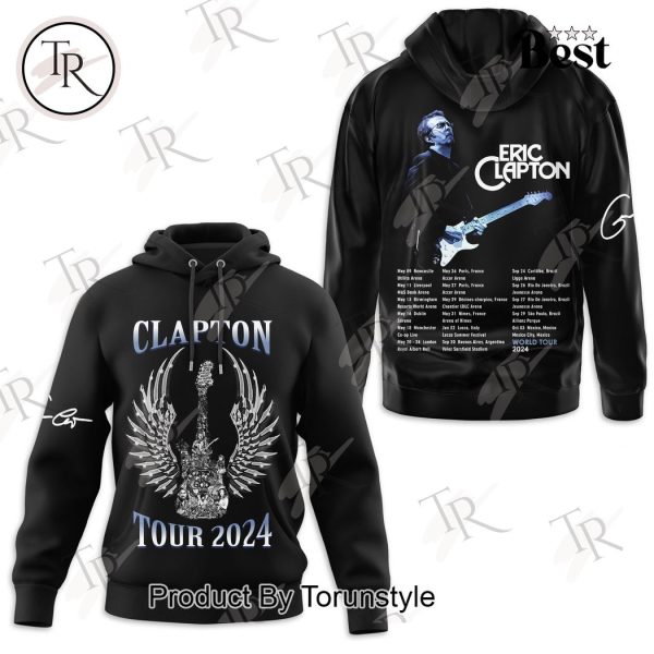 Eric Clapton Tour 2024 Hoodie