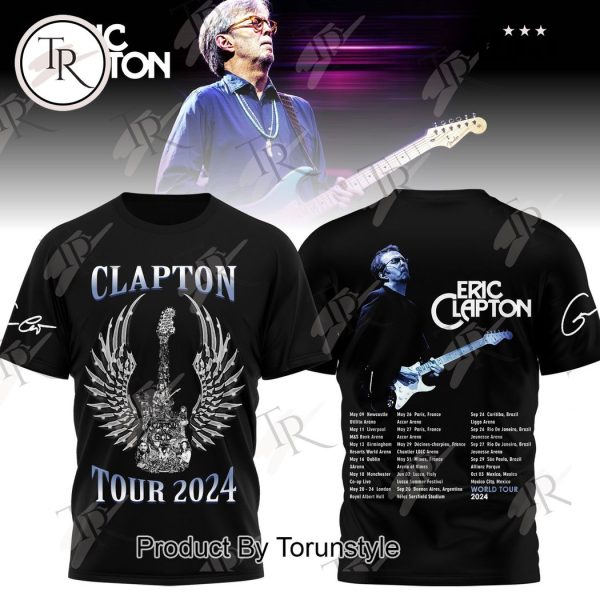 Eric Clapton Tour 2024 Hoodie